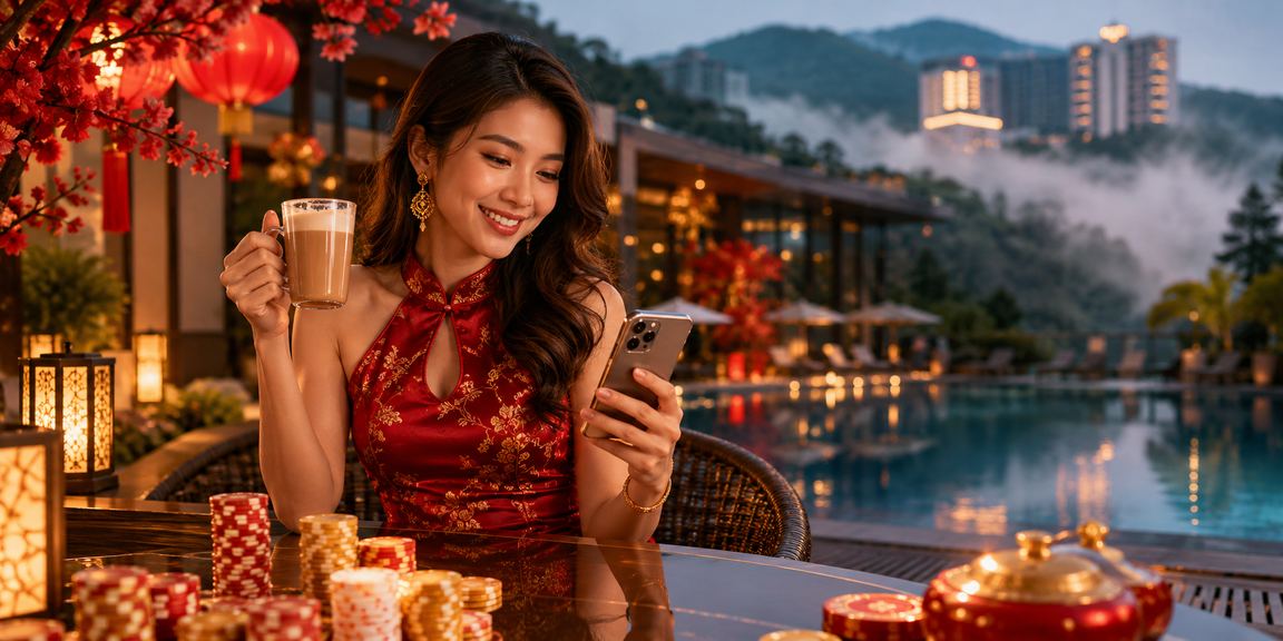 Permainan poker dan rebat bonus di Genting Highlands melalui 3600