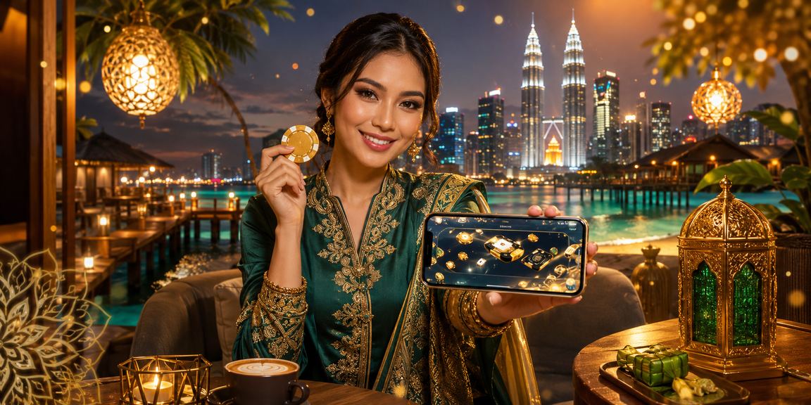 Antara muka kasino mudah alih 3600 semasa Hari Raya di Sabah